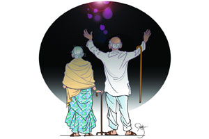 ‘उरले जगणे. मरणासाठी…’