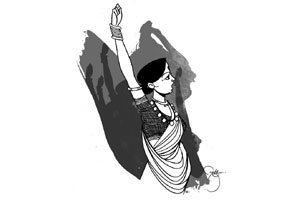 मजूर, आदिवासी स्त्रियांचा झुंजार लढा मजूर, आदिवासी स्त्रियांचा झुंजार लढा