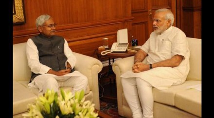 लोकसभा निवडणुकीनंतर पहिल्यांदाच नितीशकुमार नरेंद्र मोदींच्या भेटीला