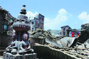 नेपाळमध्ये मंगळवारनंतर भूकंपाचे १३६ लहान धक्के नेपाळमध्ये मंगळवारनंतर भूकंपाचे १३६ लहान धक्के