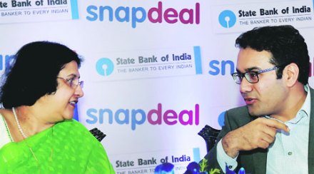 स्टेट बँक – स्नॅपडील, पेपलदरम्यान करार