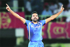 ब्रेबॉर्नवर राजस्थान-दिल्ली यांच्यात लढत ब्रेबॉर्नवर राजस्थान-दिल्ली यांच्यात लढत