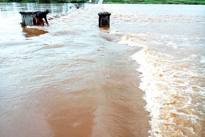 कोल्हापुरात संततधार