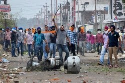 खलिस्तानी नेत्याचे फलक हटविल्याने जम्मूत तणाव