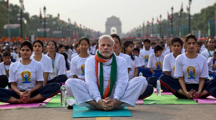 योगसाधना तणावमुक्ती आणि शांततेचे साधन – नरेंद्र मोदी योगसाधना तणावमुक्ती आणि शांततेचे साधन – नरेंद्र मोदी