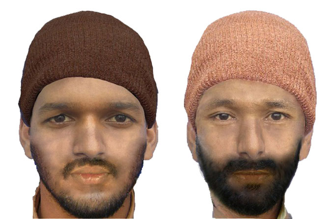पानसरेंच्या मारेकऱ्यांची रेखाचित्रे प्रसिद्ध पानसरेंच्या मारेकऱ्यांची रेखाचित्रे प्रसिद्ध