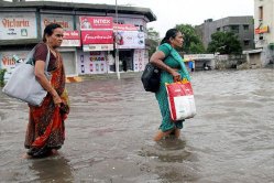 सलग दुस-या दिवशी कोल्हापुरात पाऊस