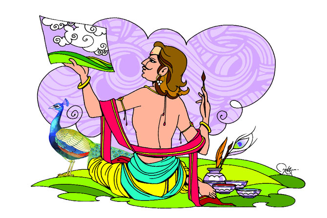 चित्रकलामर्मज्ञ कालिदास चित्रकलामर्मज्ञ कालिदास