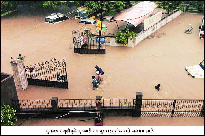 विदर्भात मुसळधार