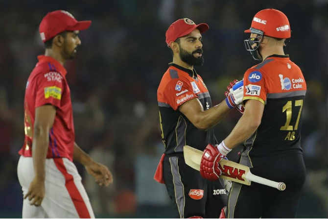 IPL 2019 KXIP vs RCB : बंगळुरूचा पहिला विजय; पंजाबवर ८ गडी राखून मात