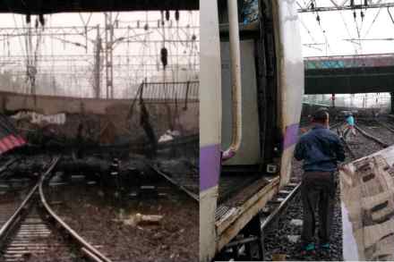 ३ जुलै रोजी अंधेरी पूर्व आणि पश्चिमेला जोडणाऱ्या पुलाचा काही भाग कोसळला होता. ३ जुलै रोजी अंधेरी पूर्व आणि पश्चिमेला जोडणाऱ्या पुलाचा काही भाग कोसळला होता.