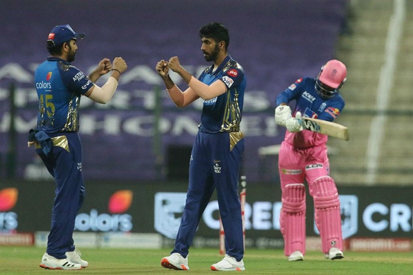 जसप्रीत बुमराहचे २० धावांत ४ बळी (फोटो- IPL.com)