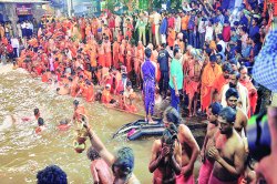 अलोट गर्दीत त्र्यंबकची तिसरी पर्वणी सफळ