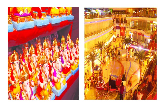 गणेशोत्सवाच्या निमित्ताने मॉल्सचेही उपक्रम गणेशोत्सवाच्या निमित्ताने मॉल्सचेही उपक्रम