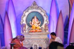 पुण्यातील मानाच्या गणपतींचे हौदातच मूर्ती विसर्जन