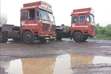 मुंबई-गोवा महामार्गाची दुरवस्था