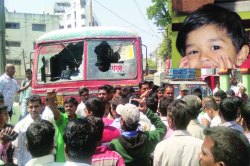 ‘सेवाकुंज’ जवळील अपघातात तीन वर्षीय बालकाचा मृत्यू