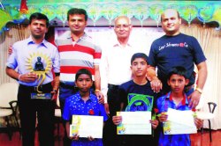 चित्रकला स्पर्धेत सारडा विद्यालयाचे यश