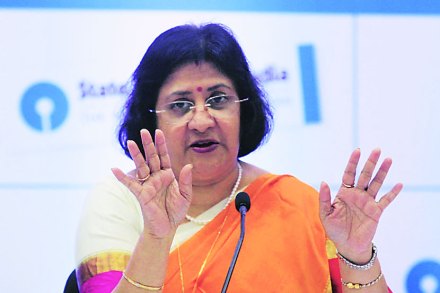 स्टेट बँक ऑफ इंडियाच्या अध्यक्षा अरूंधती भट्टाचार्य स्टेट बँक ऑफ इंडियाच्या अध्यक्षा अरूंधती भट्टाचार्य