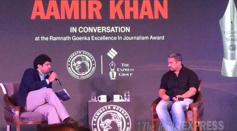 Amir Khan Speech on Intolerance,Aamir Khan, RNGAwards, Muslim, Paris Attack, Quran, Bollywood, , Journalism, Loksatta, Loksatta news, Marathi, Marathi news
