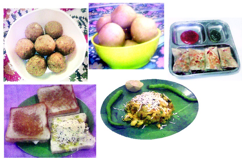 पौष्टिक लाडू पौष्टिक लाडू