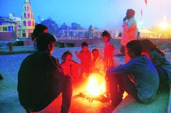 नाशिकमध्ये थंडीची लाट
