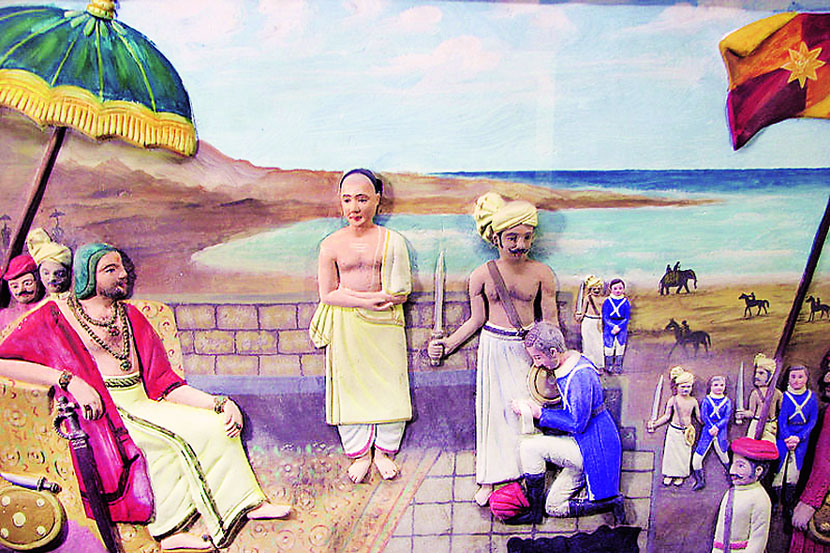 डी लॅनॉय मरतड वर्माला शरण आला. डी लॅनॉय मरतड वर्माला शरण आला.