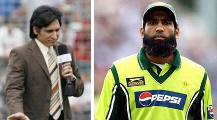 Mohammad Yousuf,Ramiz Raja,पाकिस्तानचे माजी क्रिकेटपटू हमरीतुमरीवर,Mohammad Yousuf , pcb, Ramiz Raja , Pakistan cricekt team, Pakistan media, Social media, Viral news, Loksatta, Loksatta news, Marathi, Marathi news