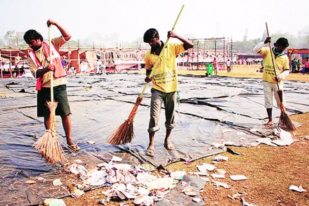 नागपूरमध्ये सफाई कामगारांना किमान वेतनही नाही!