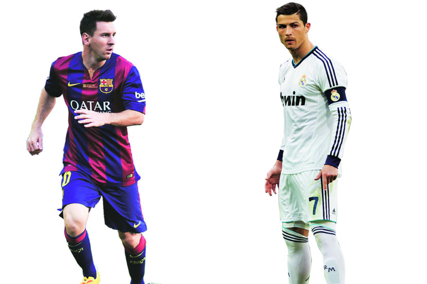 लिओनेल मेस्सी ख्रिस्तियानो रोनाल्डो लिओनेल मेस्सी ख्रिस्तियानो रोनाल्डो