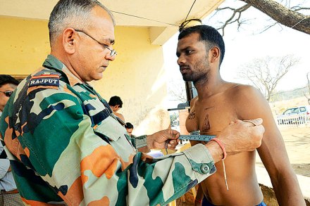 सैन्यभरतीसाठी ५७ हजार तरुणांची कोल्हापुरात नोंदणी