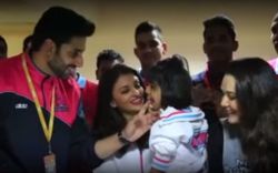 VIDEO: आराध्याने अभिषेकला भरवला बर्थडे केक