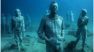 Museo Atlantico, Europe first underwater contemporary art museum , amazing facts, see pics, Loksatta, Loksatta news, Marathi, Marathi news