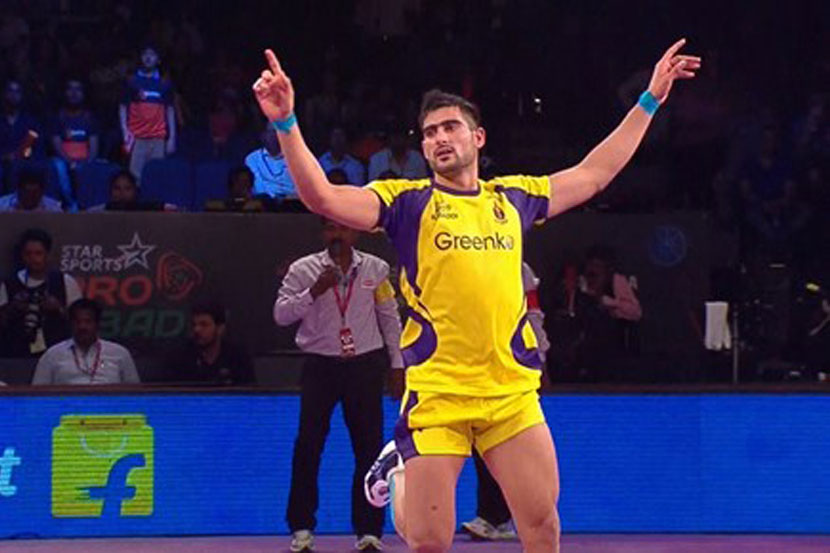 प्रो कबड्डीच्या व्यासपीठावर सर्वोत्तम चढाईपटू म्हणून गणला जाणारा राहुल चौधरी प्रो कबड्डीच्या व्यासपीठावर सर्वोत्तम चढाईपटू म्हणून गणला जाणारा राहुल चौधरी