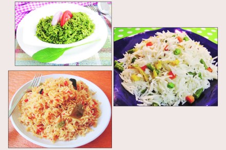 पालक राइस