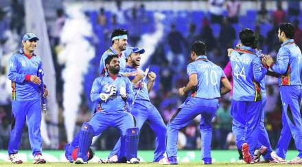 अफगाणिस्तानचा धक्कादायक विजय