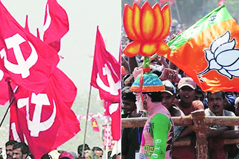 केरळमध्ये डावी आघाडी, तर आसाममध्ये भाजपला संधी शक्य केरळमध्ये डावी आघाडी, तर आसाममध्ये भाजपला संधी शक्य