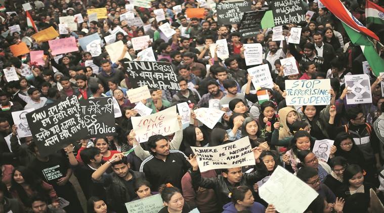 JNU , kanhaiya kumar , anti national slogans, ABVP, BJP, Loksatta, Loksatta news, Marathi, Marathi news JNU , kanhaiya kumar , anti national slogans, ABVP, BJP, Loksatta, Loksatta news, Marathi, Marathi news