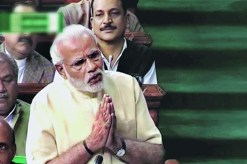 आक्रमपणाबरोबरच मोदींचे एक पाऊल मागेही !