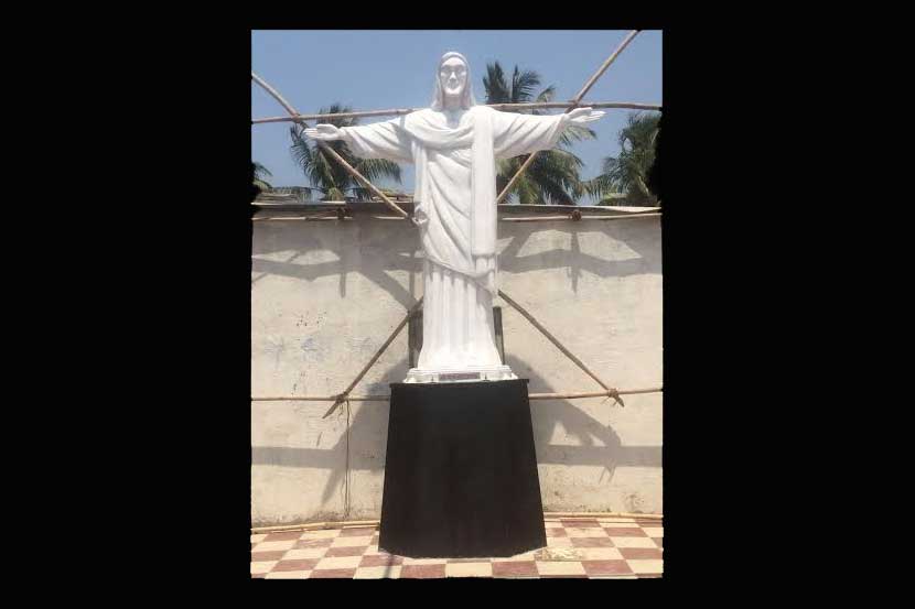 जेट्टीवरील ख्रिस्ताच्या पुतळय़ावरून वाद