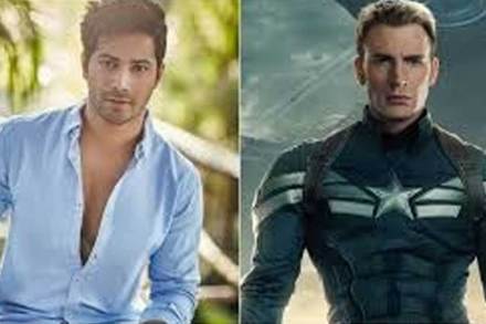 ‘कॅप्टन अमेरिका’साठी वरूण धवनचा आवाज ‘कॅप्टन अमेरिका’साठी वरूण धवनचा आवाज