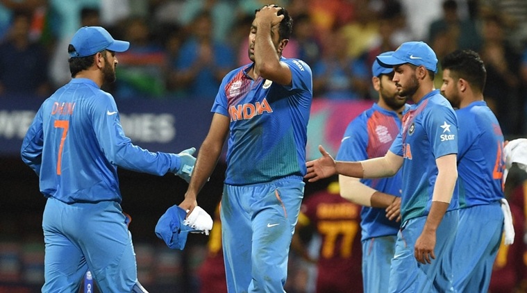 Lendl Simmons’ scored 83 after being caught twice off no-balls bowled by Ashwin and Hardik Pandya. (Source: PTI) Lendl Simmons’ scored 83 after being caught twice off no-balls bowled by Ashwin and Hardik Pandya. (Source: PTI)