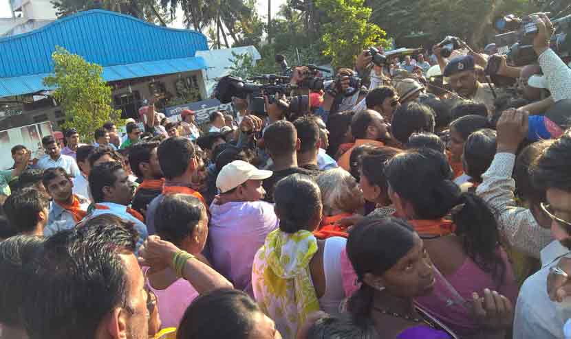 तृप्ती देसाई, कोल्हापूर, kolhapur तृप्ती देसाई, कोल्हापूर, kolhapur