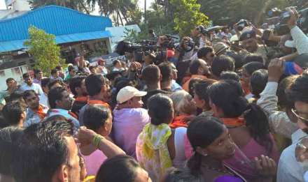 तृप्ती देसाई, कोल्हापूर, kolhapur