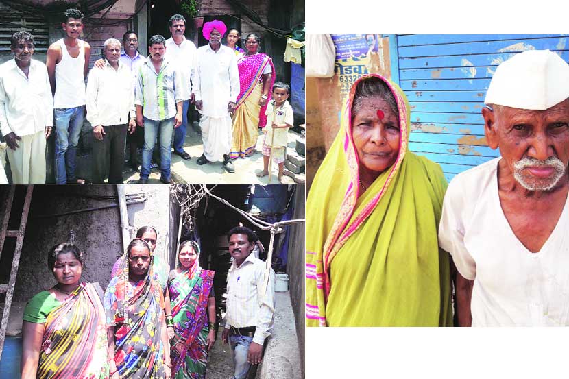 दुष्काळाने होरपळलेले औरंगबाद, जालना अशा मराठवाडय़ातील अनेक भागांतील ग्रामस्थ कुटुंबांसह मुंबईत दाखल झाले आहेत