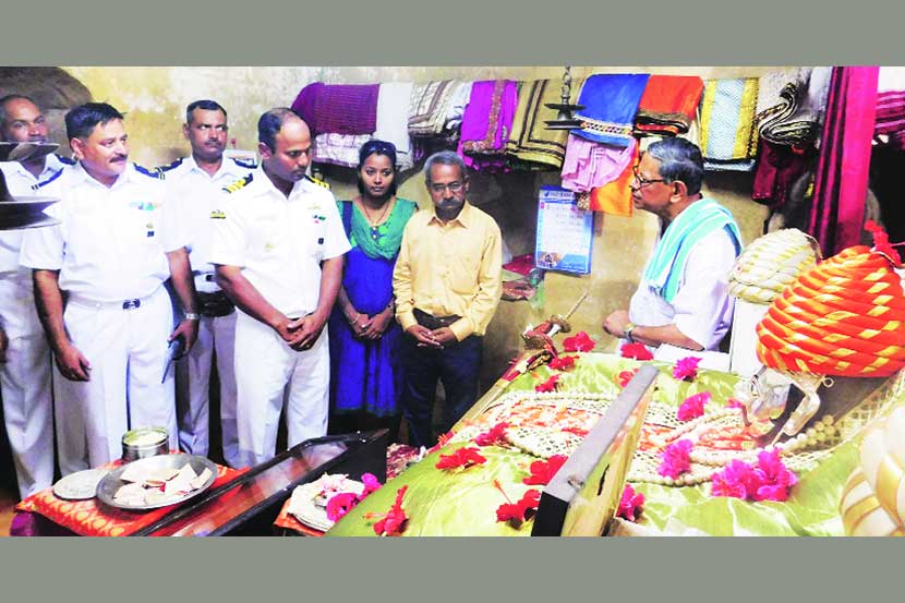 किल्ले सिंधुदुर्ग’चा भारतीय नौदलासही अभिमान