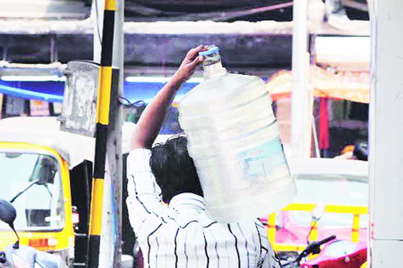 ठाण्याच्या मध्यवर्ती भागात पाणीबाणी