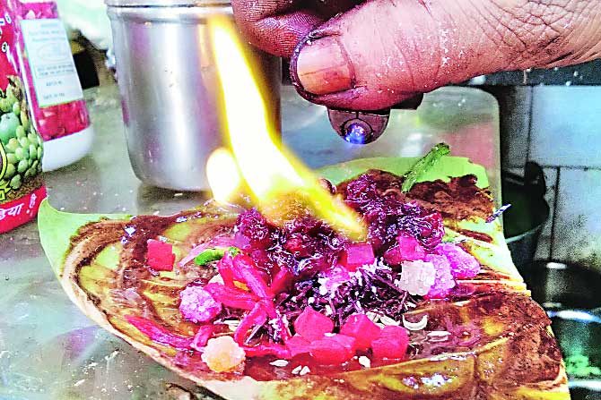 खाबूगिरी: थंडावा देणारं ‘फायर पान’