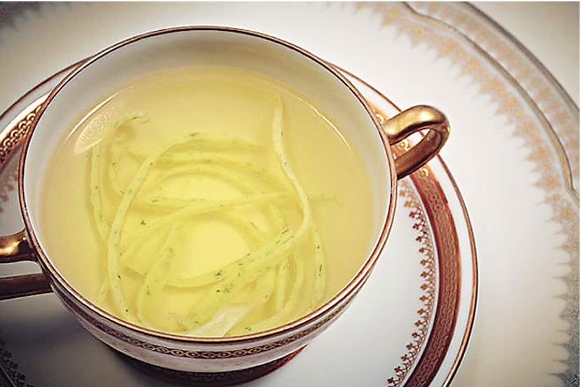 फाइन डाइन : सूप आणि एग कोर्स