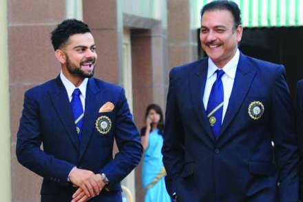 विराट कोहली आणि रवी शास्त्री. (संग्रहित छायाचित्र)